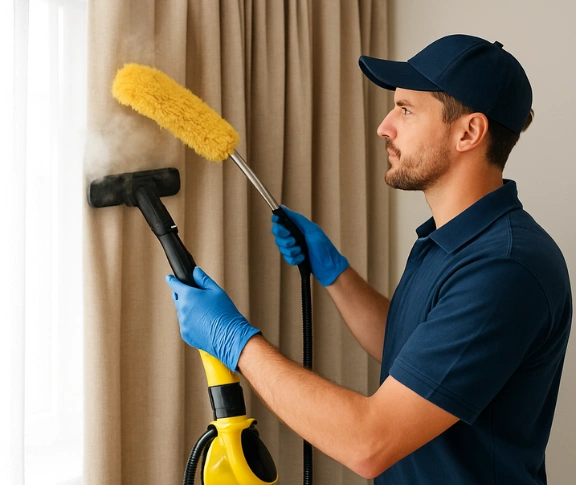 Trusted blind cleaning technician Matty Curtain Cleaning menangle-park-nsw QLD