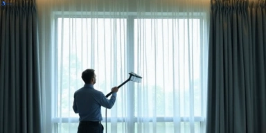 Commercial curtain steam cleaning service menangle-park-nsw hotels offices
